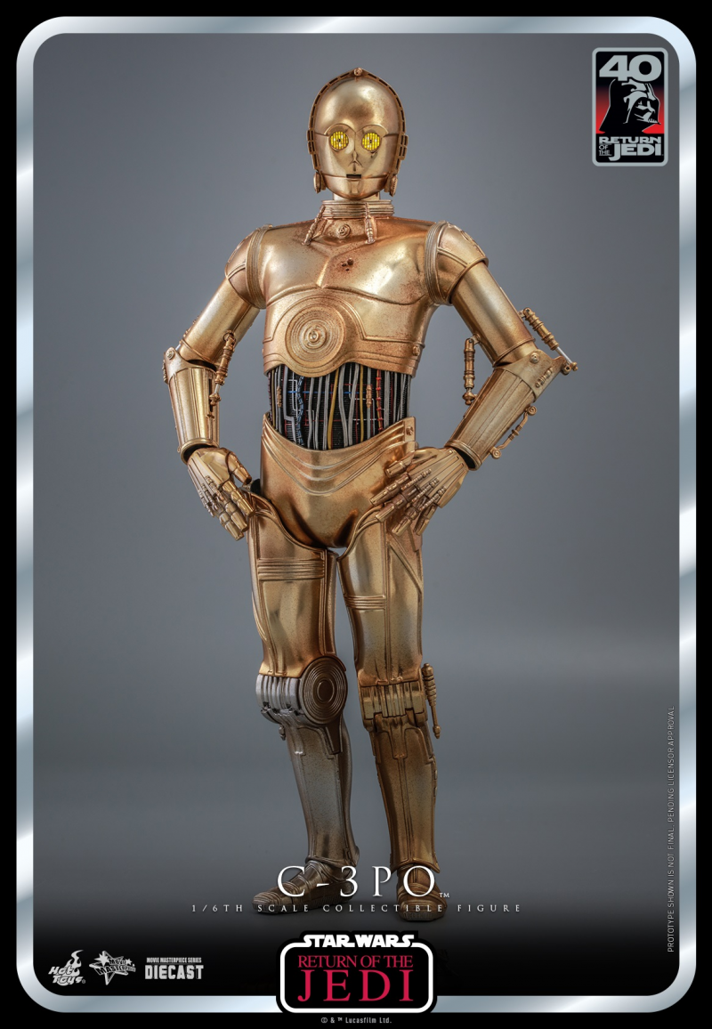 HOT TOYS MMS701D56 1/6 STAR WARS EP VI RETURN JEDI C-3PO C3PO