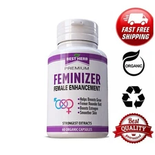 Pueraria Mirifica 5000mg Dietary Supplement Organic 60 Capsule For Women Trans