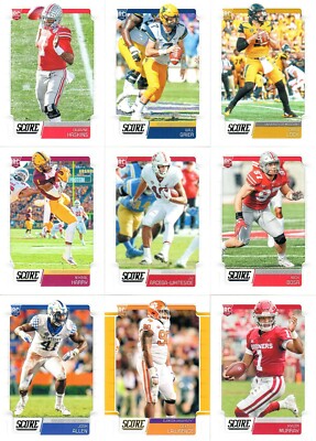 2019 Panini Score Football Rookies - COMPLETE YOUR SET! (Murray, Lock, & more!)