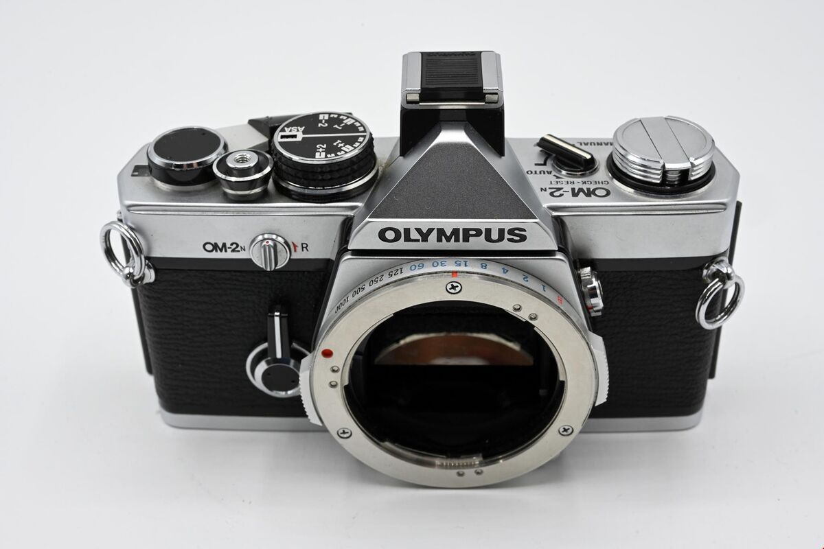 Olympus OM-2 OM-2n in Chrome or Black w/ optional 50mm f/1.8 Olympus OM-2 OM-2n in Chrome or Black w/ optional 50mm f/1.8
