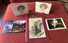 Vassar Art Museum Booklet & 4 Promo Cards/Mini-Posters Inez Nathaniel Walker