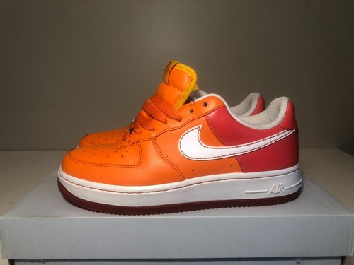 Size 7 - Women Nike Air Force 1 '07 Orange Peel (Pre-Owned) - Picture 2 of 4