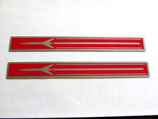 1961-1963 Olds Cutlass F-85 Valve Cover Premium Aluminum Backed Decal Set