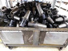 25 PC LOT OF CAT50 1" I.D. SOLID END MILL TOOL HOLDERS 1.00 CAT 50 CNC MILLING