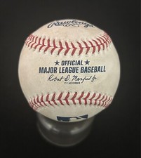 Game Used Baseball 4/11/23 Orioles vs A's MLB Authentic Jorge Mateo takes a ball