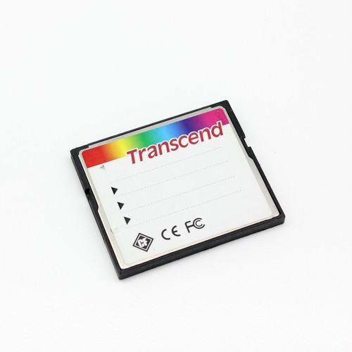 Transcend 1GB CompactFlash Card 80X CF Card 1GB Memory Card - Picture 2 of 3