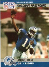 1990 Pro Set #675 Andre Ware