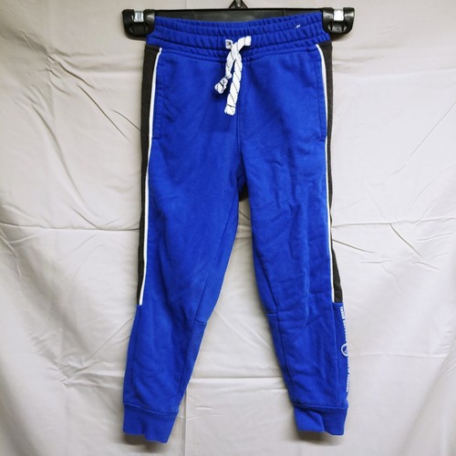 365 Kids Garanimals Boys Size 5 Blue & Black Elastic Band Sweatpants