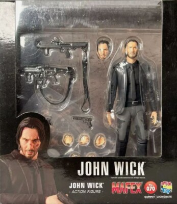 Mafex No. 070 John Wick Action Figure Medicom 6'' 1/12 Scale Authentic MIB USA