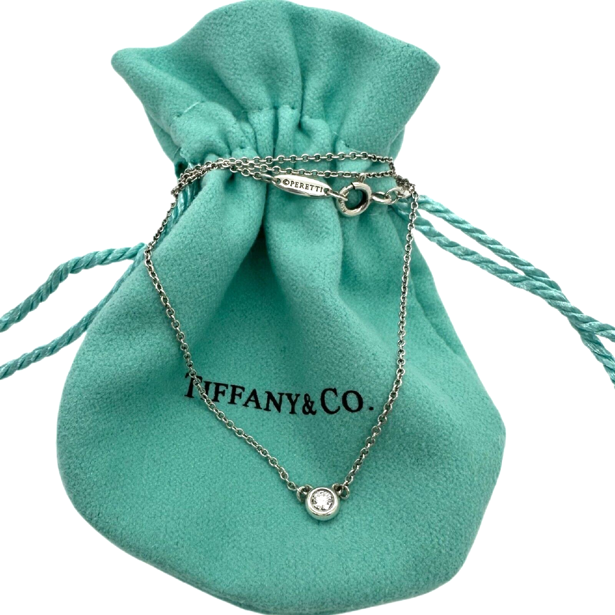 Tiffany & Co Elsa Peretti 0.37 cts I VVS2 Diamonds by the