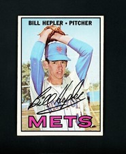 Bill Hepler 1967 Topps - NY Mets #144 NM+