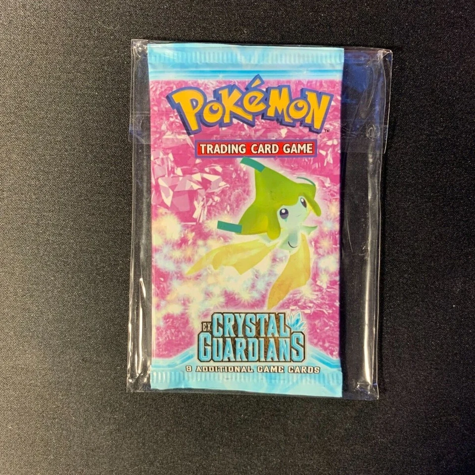 Pokemon EX Crystal Guardians Booster Pack Jirachi Art (FACTORY SEALED) - Image 2 of 2