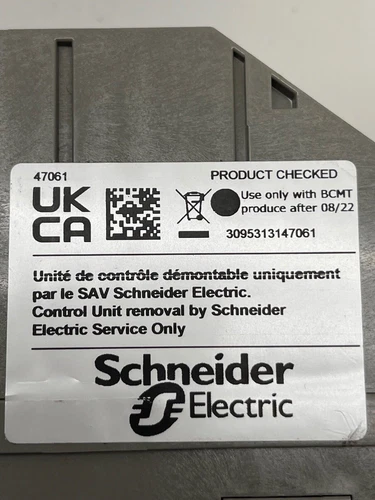 SCHNEIDER ELECTRIC /SQD Trip unit S173A ERMS MICROLOGIC 5.0H 47061 - Picture 5 of 6