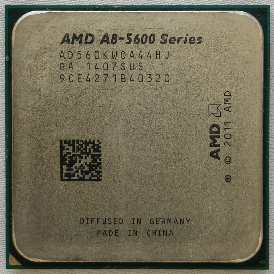 AMD A8-5600K CPU Quad core 4M 3.6 GHz AD560KWOA44HJ 100W Socket FM2 Processors - Image 2 of 4
