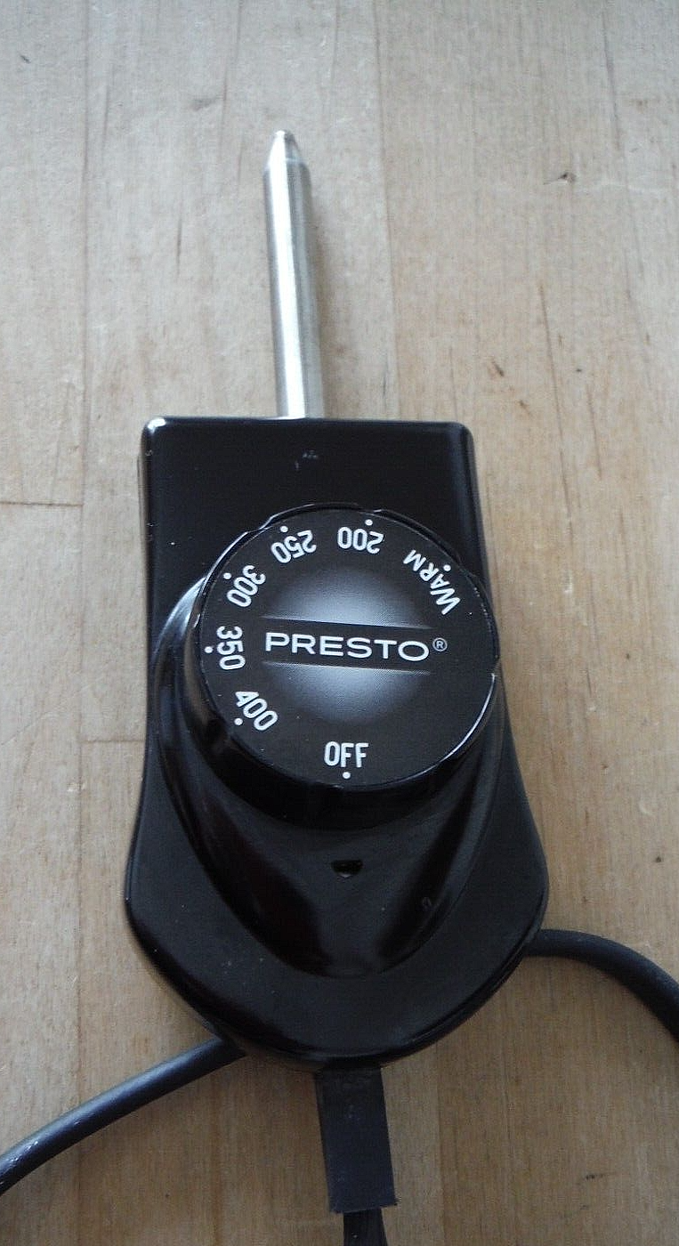 Presto 06626 Electric Skillet 11 Inch with Glass Cover/Black/Exc. Cond