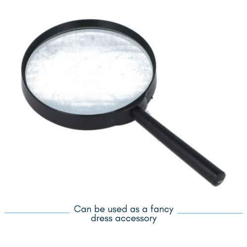 Jumbo Magnifying Glass for Kids – 17.5cm Handheld Lens for Insect Watching, Spy - 第 3/6 張圖片
