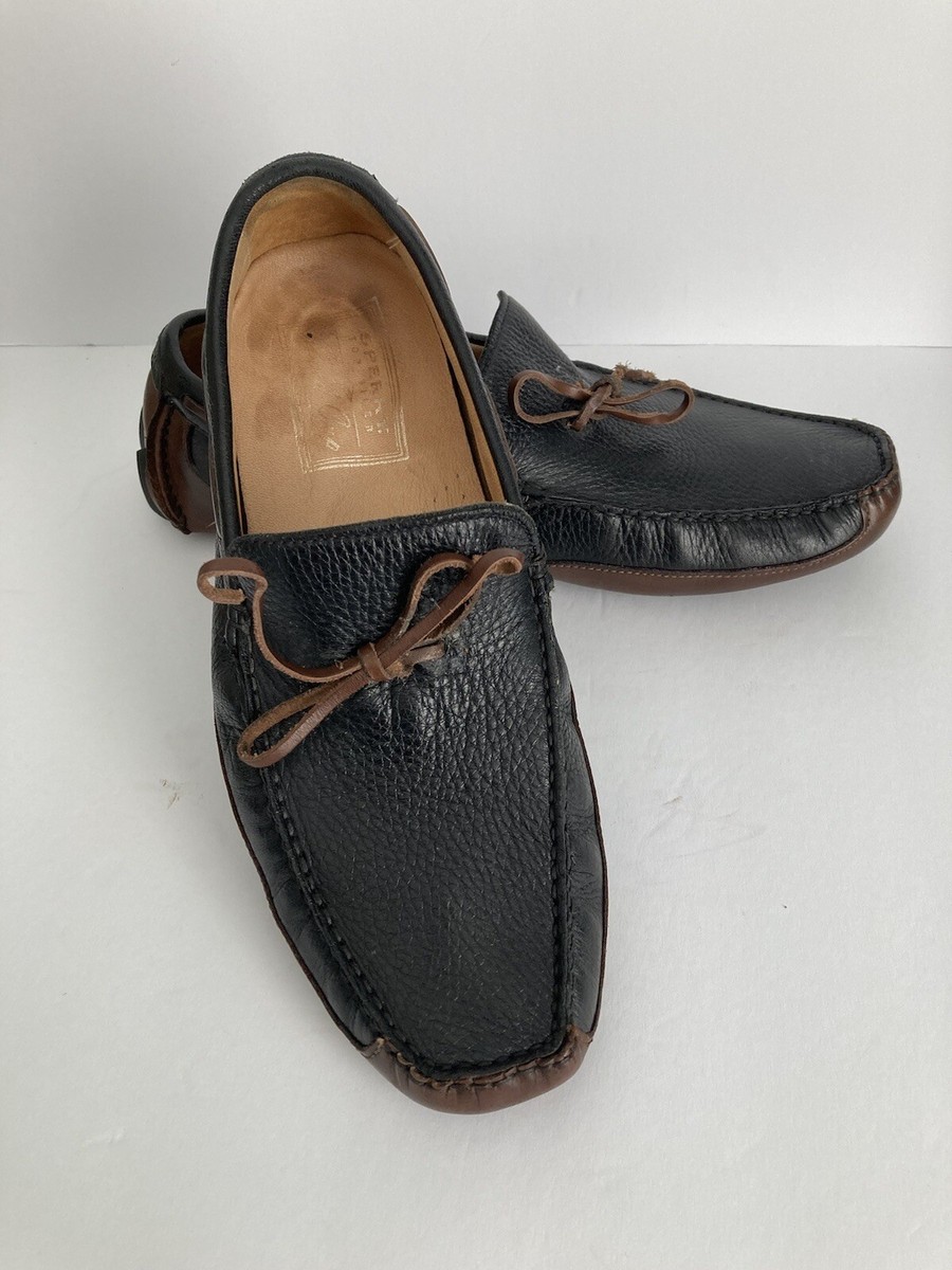SPERRY Gold Cup Driving Shoes Slip-ons Loafers Black Brown  display picture 1
