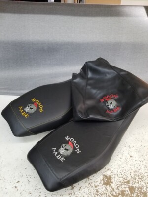 YAMAHA BLASTER 200 SEAT COVER MALON LABE LOGO COLORED THREAD FITS ALL YEARS