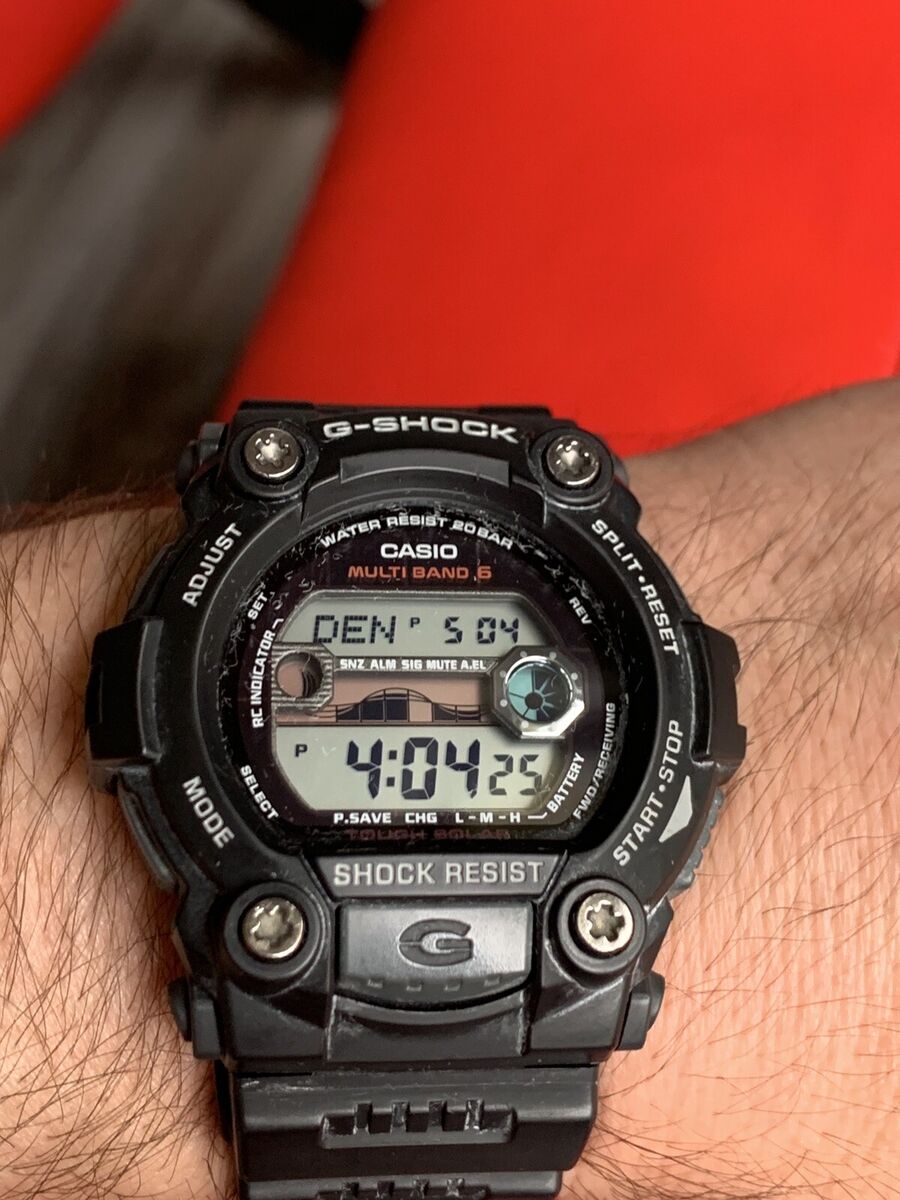 Casio G-Shock Digital Watch Black G-Rescue Solar Model 3193 Casio G-Shock Digital Watch Black G-Rescue Solar Model 3193
