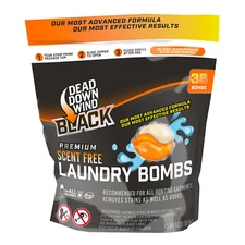 Dead Down Wind Black Premium Laundry Bombs Scent Free ~ 36 CT ~ FREE SHIPPING