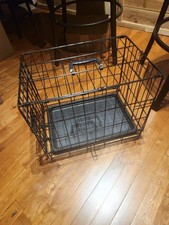 Dog Crate 18X12X14 with Removable Composite Tray