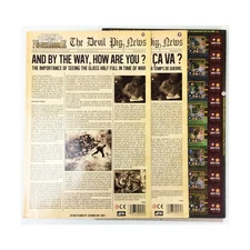 Devil Pig Card Game Gazette #6 w/More Bridges & So, What's Next, Chief? Bag EX