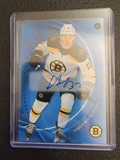 2025-26 SP Game Used Casey Mittelstadt #186 Blue Autograph Signature Auto