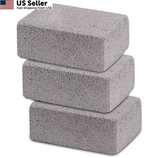 Griddle Cleaning Brick Heavy Duty Grill Scrubber Flat Top Cleaner 3 Pack USA