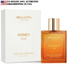 Bella Vita Luxury Honey Oud Unisex Eau De Parfum Sweet Spicy Unisex 100ml