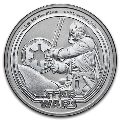 2026 Niue Star Wars Darth Vader 1 oz Silver Bullion Coin | eBay