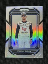 William Byron 2023 Panini Prizm Silver Prizm No. 77 Hendrick Motorsports