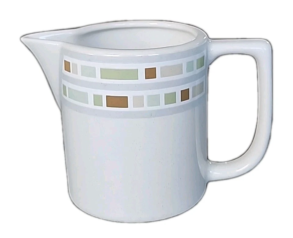 Винтажный Studio Nova керамика мозаика камень сахарница и сливочник комплект HG407 - Изображение 4 из 4