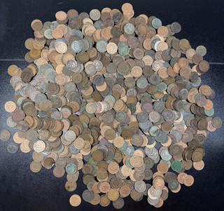 1859 1909 Indian Head Penny Lot of 770 Coins Low Grade Random Mixed Dates!