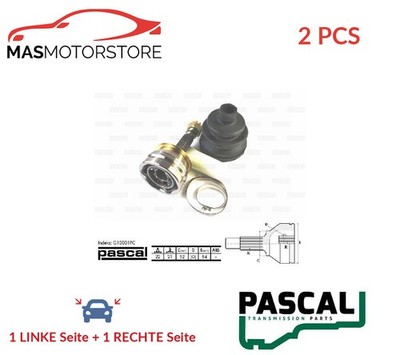 GELENK ANTRIEBSWELLE PAAR PASCAL G10001PC 2PCS I FÜR DAEWOO NEXIA,LEMANS,CIELO