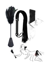 Sex Whip BDSM Flogger for Spanking, Sex Blindfold Satin Eye Mask for Women 59...