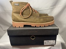 G.H. BASS Originals Suede Ranger Moc Boot Olive Men's Size 10.5 245