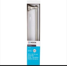 MOEN Preston 18 in. Towel Bar in Spot Resist Brushed Nickel DN8418BN