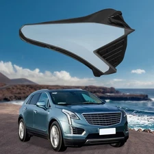 Passenger Side Headlamp Cover For 2016-2020 Cadillac XT5 RH Headlight Lens Cover