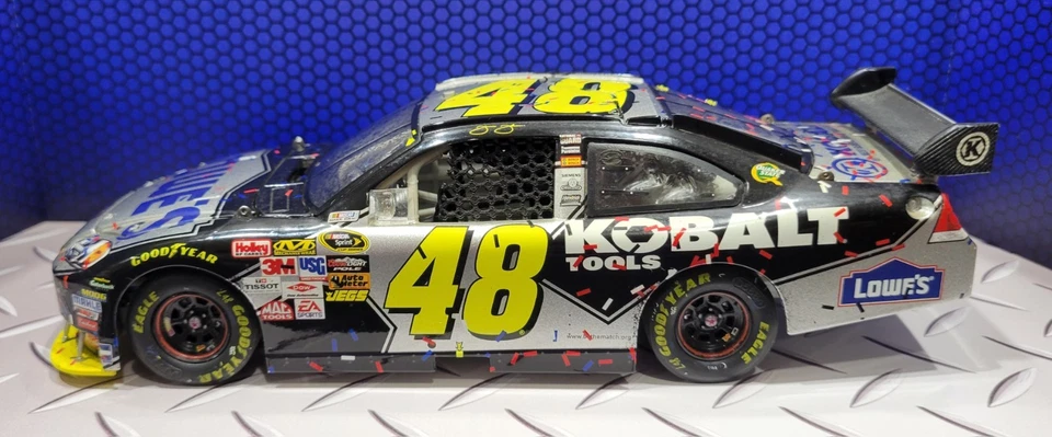 1/24 RCCA Elite 2009 Jimmie Johnson #48 Kobalt Tools Dover Win NASCAR Diecast - Image 3 of 4