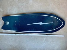 Yow Surfskate Deck Schwarz