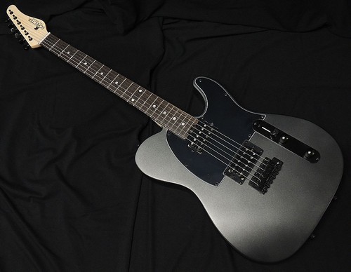 SCHECTER OL-PT-2H-VTR SBKM Telecaster Type Satin Black Metallic Electric Guitar - Picture 1 of 6