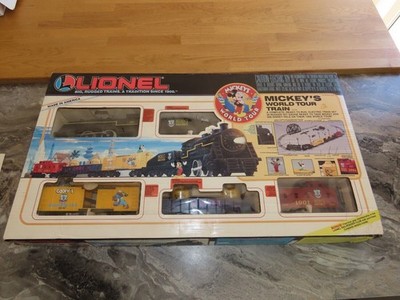 BT620: Lionel Mickey's World Tour Train Set 6-11721 - Exc / Boxed