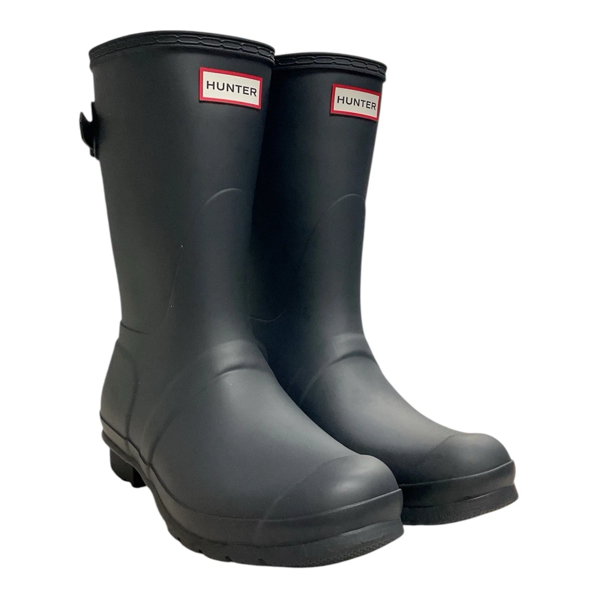 Hunter Original Short Blue Boots for Women for sale | eBay