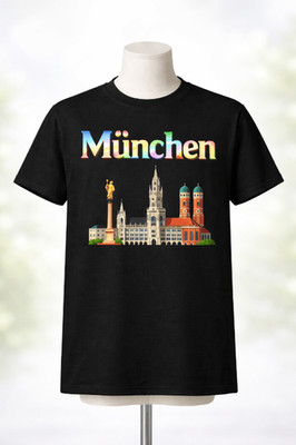 München T-Shirt Herren | Damen | Geschenk | Bayern | PrintB