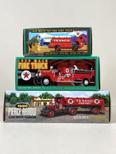 NIB Pristine - Texaco Collector Series Die-Cast Bank Set of 3 ERTL
