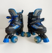 Gently Used Nattork Roller Skates Adjustable Light Up Wheels Size Small 27-30