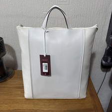 Image of BNWT Radley Regents Row chalk Medium Zip-Top Backpack - RRP £259