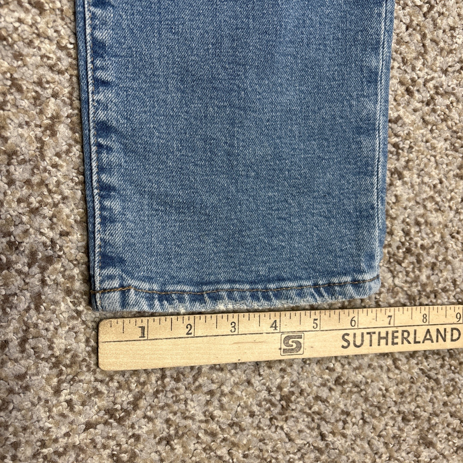 $135 NWT Madewell The Perfect Vintage Jean Distresssed Size 30 Fits 33 X 28 - View 13