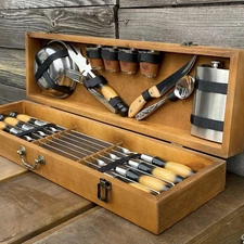 Gift set of skewers "Osavul"