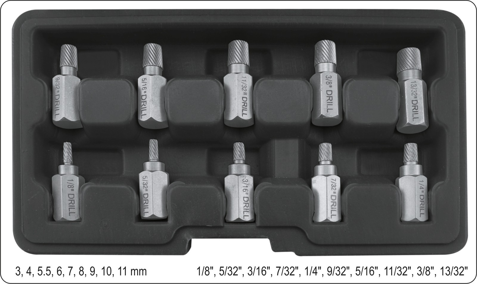 Fits YATO NARZ�DZIA YT-05890 SCREWDRIVER KITS FOR DAMAGED SCREWS   ⭐UK Stock⭐